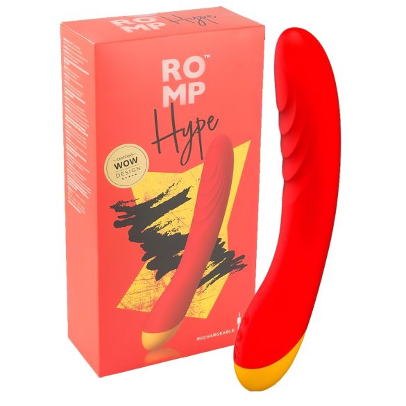 ROMP Hype - G-točkovni vibrator - vodoodporen - oranžen