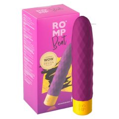   ROMP Beat - Vodoodporni vibrator za drog, ki ga je mogoče polniti (vijolična)