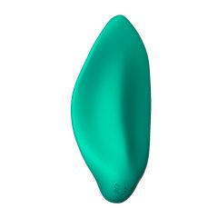   ROMP Wave - vodoodporni klitorisni vibrator za polnjenje (zelen)