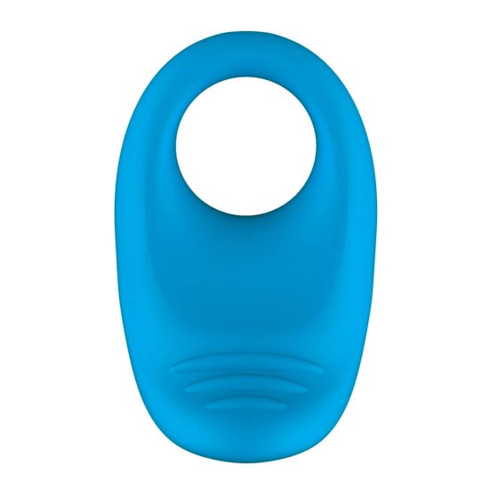 ROMP Juke - vodoodporen vibracijski obroček za penis na baterije (modri)
