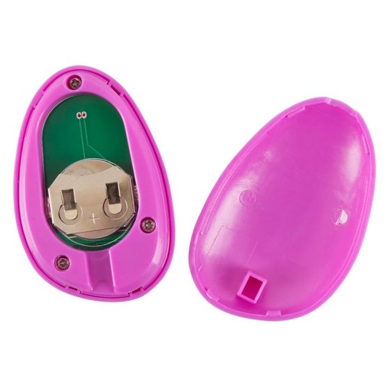SMILE vrtljiva ljubezenska žogica - vrtljivo vibrirajoče jajce, ki deluje na baterije in je radijsko vodeno (vijolična)