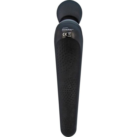 PalmPower Extreme Wand - masažni vibrator z možnostjo polnjenja (črn)