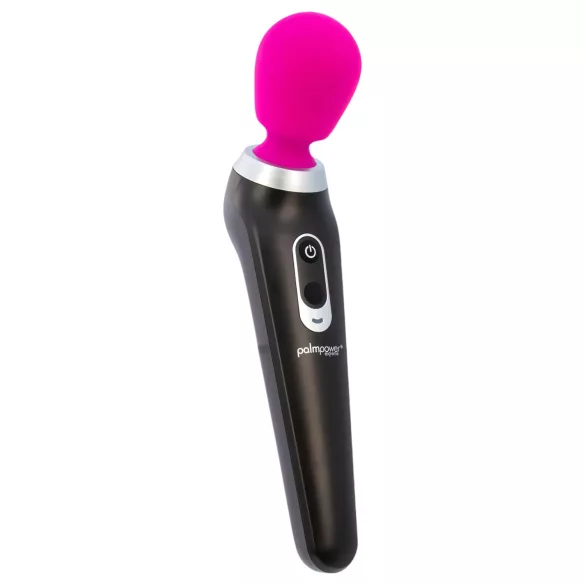 PalmPower Extreme - masažna paličica vibrator - polnilna - roza črna