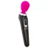 PalmPower Extreme - masažna paličica vibrator - polnilna - roza črna