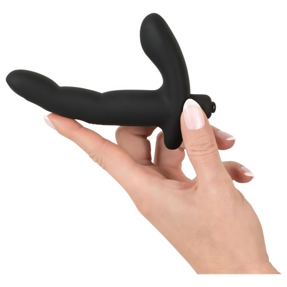 Rebel Naughty Finger - vibracijski stimulator prostate - črn