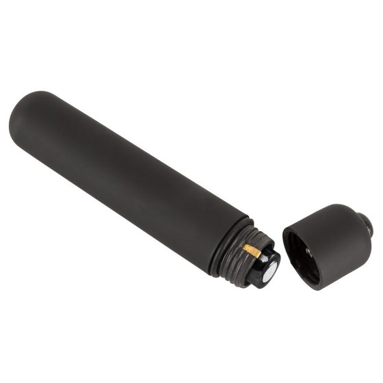 Rebel Naughty Finger - Vibrator za prostato (črn)