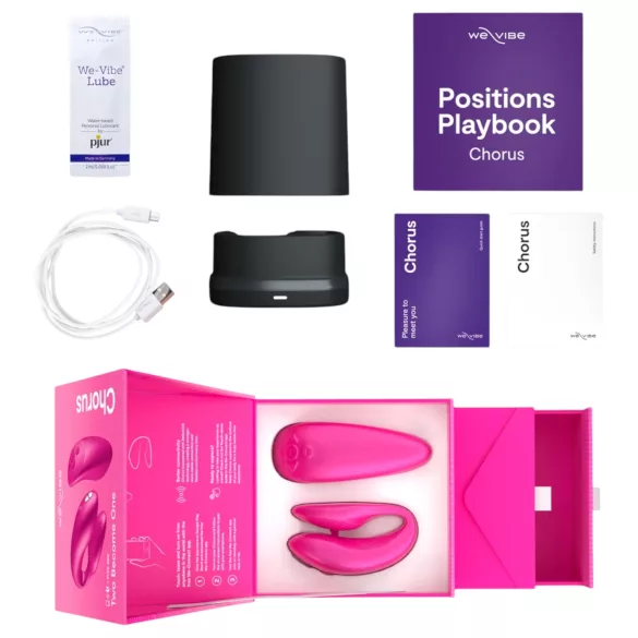 We-Vibe Chorus - polnilni, pametni vibrator za pare (roza)