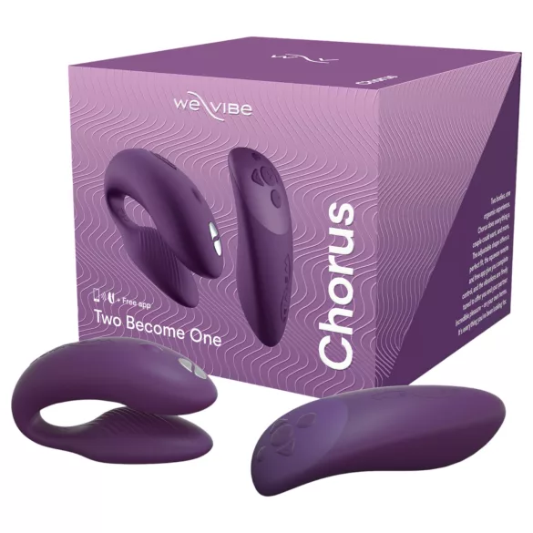 We-Vibe Chorus - pametni parni vibrator z akumulatorjem (vijolična)
