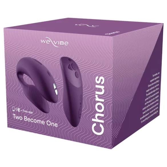 We-Vibe Chorus - pametni parni vibrator z akumulatorjem (vijolična)
