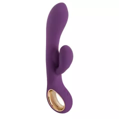   You2Toys - zajčji vibrator za klitoris - polnjenje USB - vijoličen