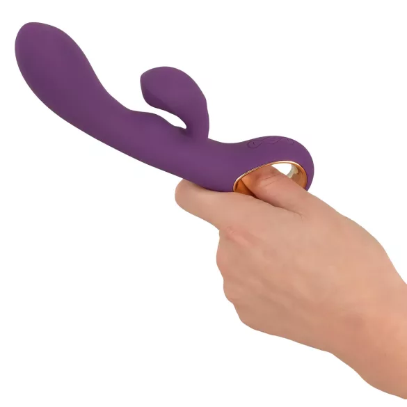 You2Toys - zajčji vibrator za klitoris - polnjenje USB - vijoličen