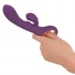 You2Toys - zajčji vibrator za klitoris - polnjenje USB - vijoličen