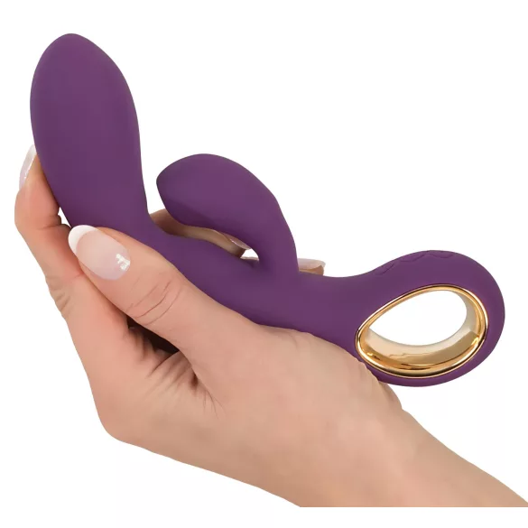 You2Toys - zajčji vibrator za klitoris - polnjenje USB - vijoličen