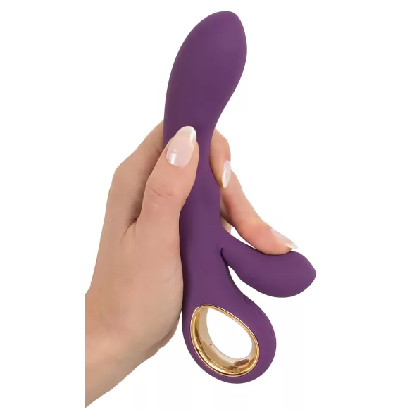 You2Toys - zajčji vibrator za klitoris - polnjenje USB - vijoličen