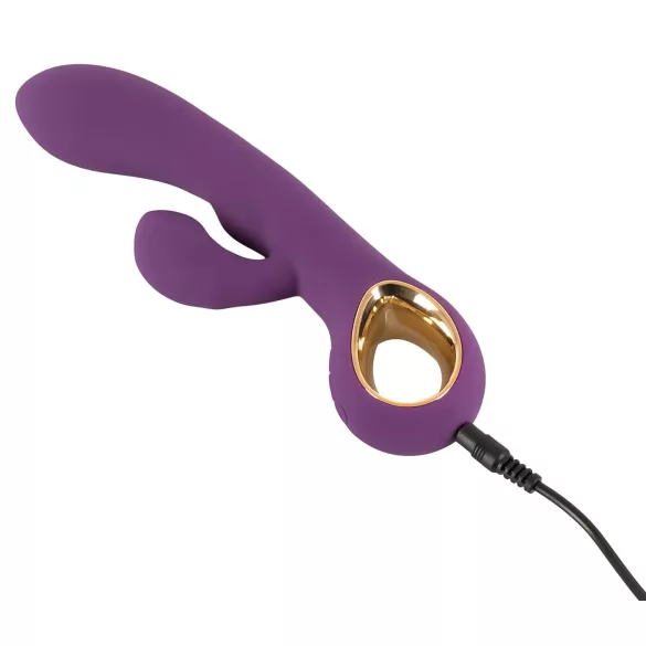 You2Toys - zajčji vibrator za klitoris - polnjenje USB - vijoličen