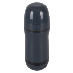 Rebel - sesalni vibracijski masturbator 2v1 (črn)