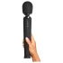 Le Wand Petite - ekskluzivni, akumulatorski masažni vibrator (črn)