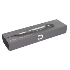   Doxy Die Cast 3 Wand - masažni vibrator iz električnega omrežja (srebrn)