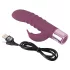 You2Toys - Rabbit Vibe - akumulatorski vibrator za točko G z nastavkom za klitoris (vijoličen)