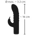 You2Toys - Rabbit Vibe - akumulatorski vibrator za točko G z nastavkom za klitoris (vijoličen)