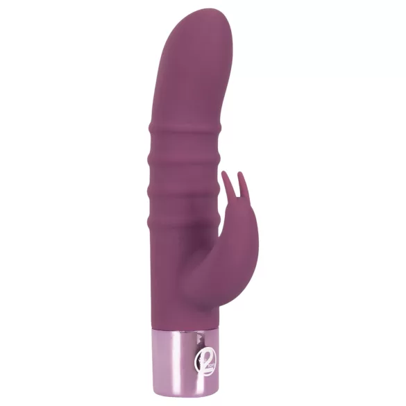 You2Toys - Rabbit Vibe - akumulatorski vibrator za točko G z nastavkom za klitoris (vijoličen)