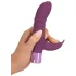 You2Toys - Rabbit Vibe - akumulatorski vibrator za točko G z nastavkom za klitoris (vijoličen)