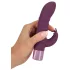 You2Toys - Rabbit Vibe - akumulatorski vibrator za točko G z nastavkom za klitoris (vijoličen)