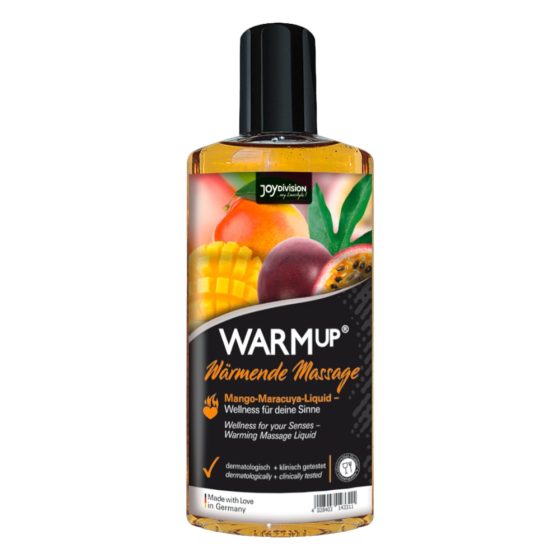 JoyDivision WARMup - masažno olje - mango - pasijonka (150ml)