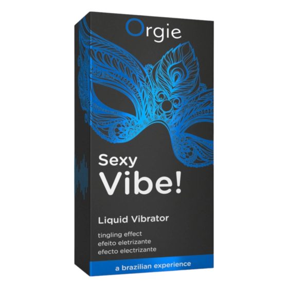 Orgie Sexy Vibe Liquid - tekoči vibrator za ženske in moške (15ml)