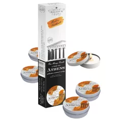   Petits Joujoux Athens - masažna sveča - mošus parfuma - set 5x43ml