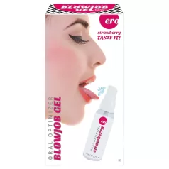 HOT - gel za felacijo - oralni lubrikant - jagoda (50 ml)