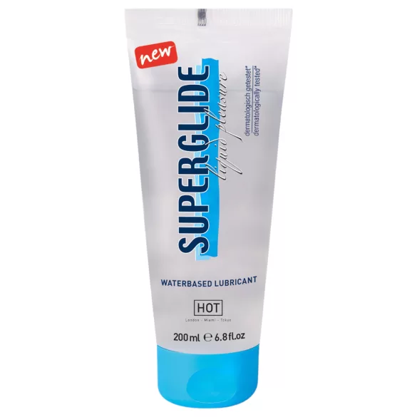 HOT Superglide - lubrikant na vodni osnovi - 200 ml