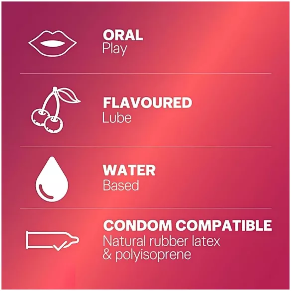 Durex - lubrikant z okusom češnje - 50 ml