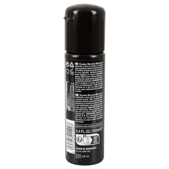 EROS - lubrikant in masažno olje - silikon - 100 ml