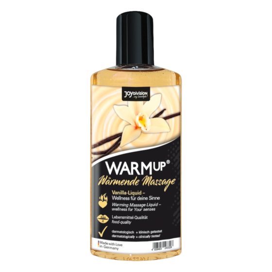 JoyDivision WARMup - Ogrevalno masažno olje - vanilija (150ml)