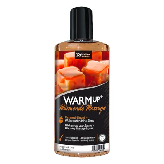 JoyDivision WARMup - masažno olje za ogrevanje - karamela (150ml)