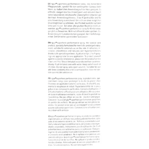 Pjur - sprej za podaljšanje orgazma - 20 ml