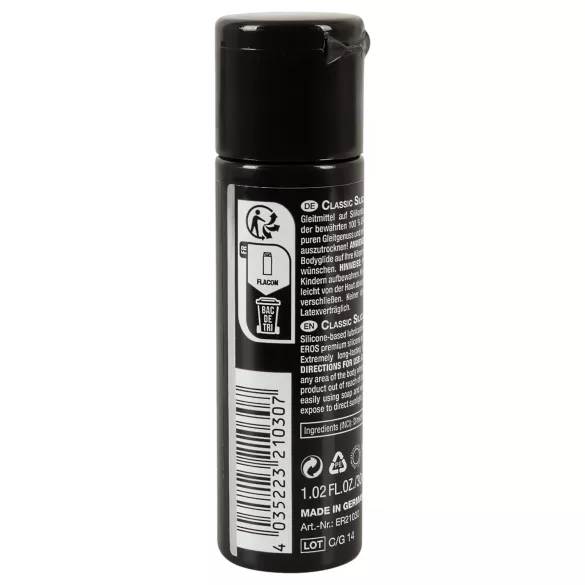 EROS - lubrikant silikon - 2v1 masaža in vlaženje - 30 ml