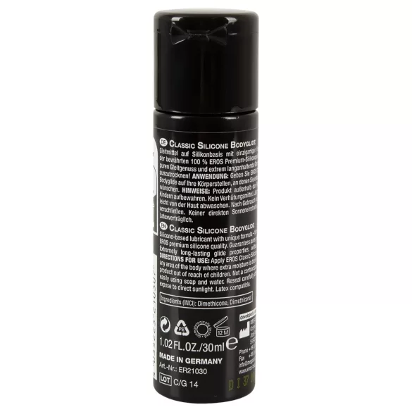 EROS - lubrikant silikon - 2v1 masaža in vlaženje - 30 ml