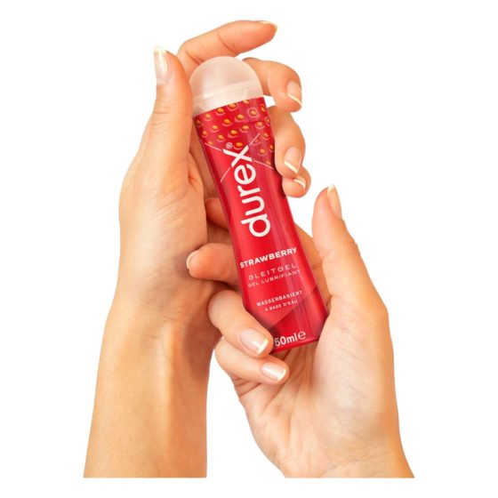 Durex Play Strawberry - lubrikant z jagodami (50ml)