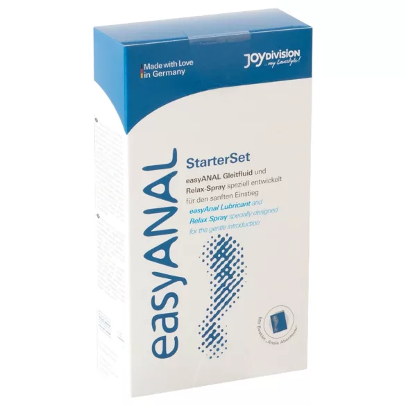 easyANAL - analni negovalni in lubrikantni set - 2 kosi