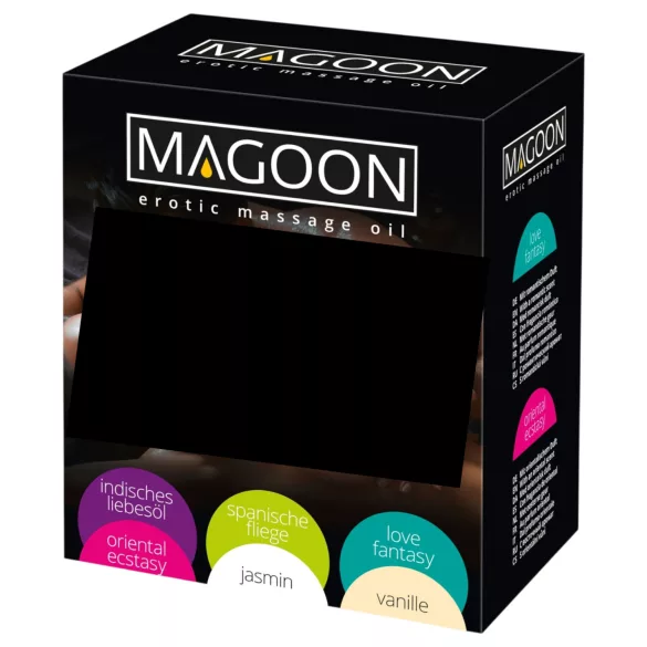 Magoon - masažno olje set - 6 kosov po 100 ml