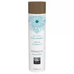   Shiatsu Masculine - masažno olje - borostjan, evkaliptus - 100 ml