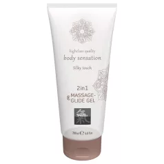  Shiatsu - masažno in intimno lubrikantno gel - svilnat občutek - 200ml