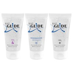 Just Glide - komplet lubrikantov - 3 x 50 ml