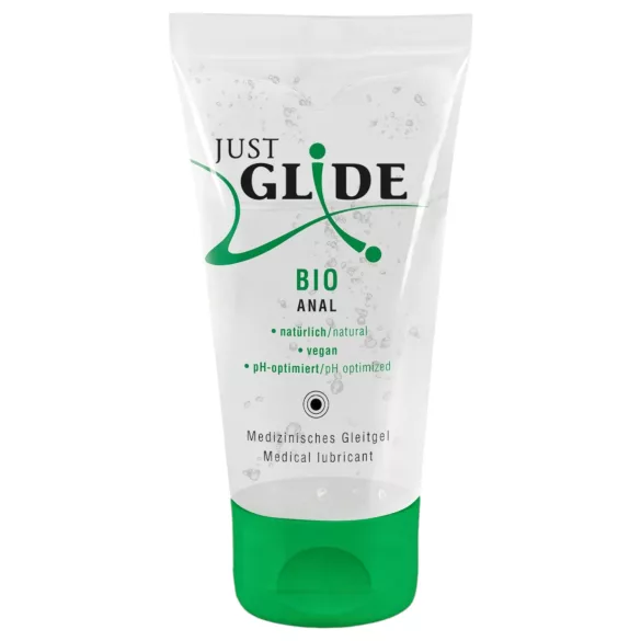 Just Glide - analni lubrikant na vodni osnovi - veganski - 50 ml