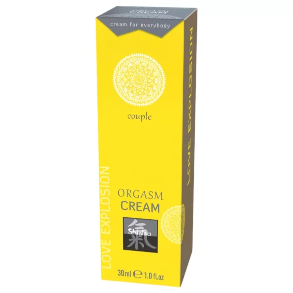 HOT - Shiatsu Orgasm - uniseks ščegetajoča intimna krema (30 ml)