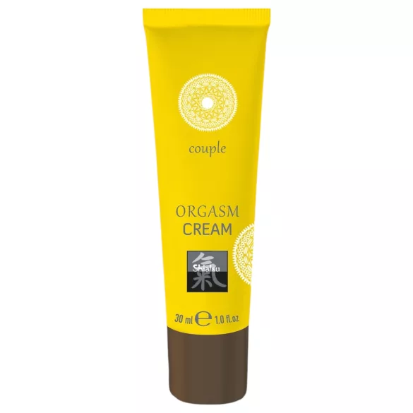 HOT - Shiatsu Orgasm - uniseks ščegetajoča intimna krema (30 ml)
