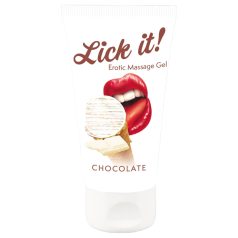 Lick it! - jedilno lubrikant 2v1 - bela čokolada - 50 ml
