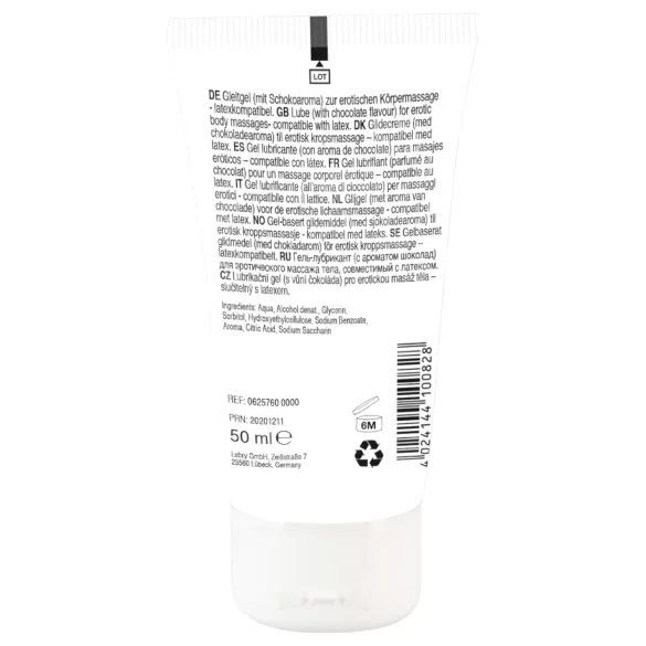 Lick it! - jedilno lubrikant 2v1 - bela čokolada - 50 ml